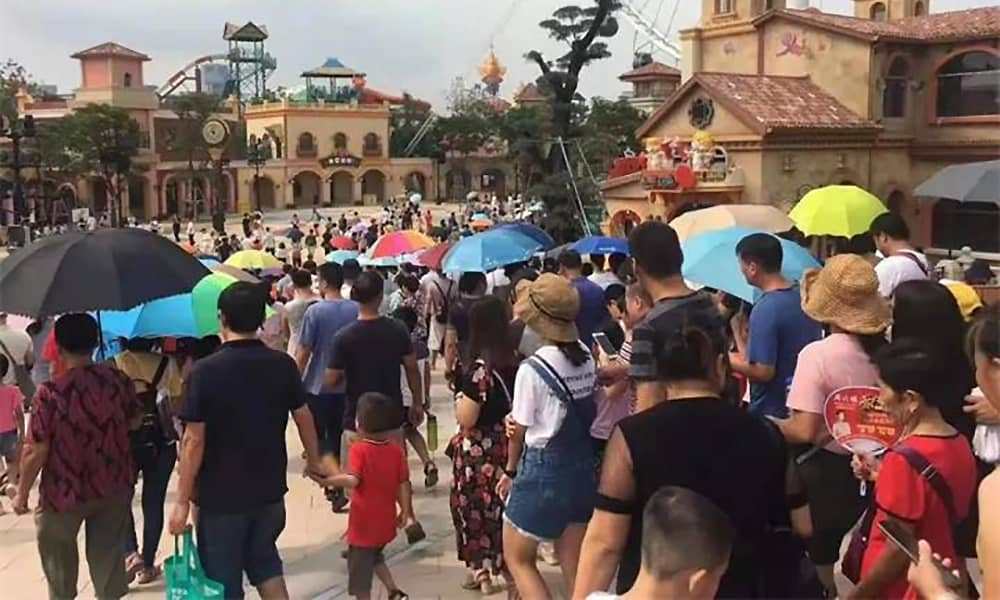 壹号娱乐-com游乐参与打造的欢乐海岸PLUS三天迎客超16万人！