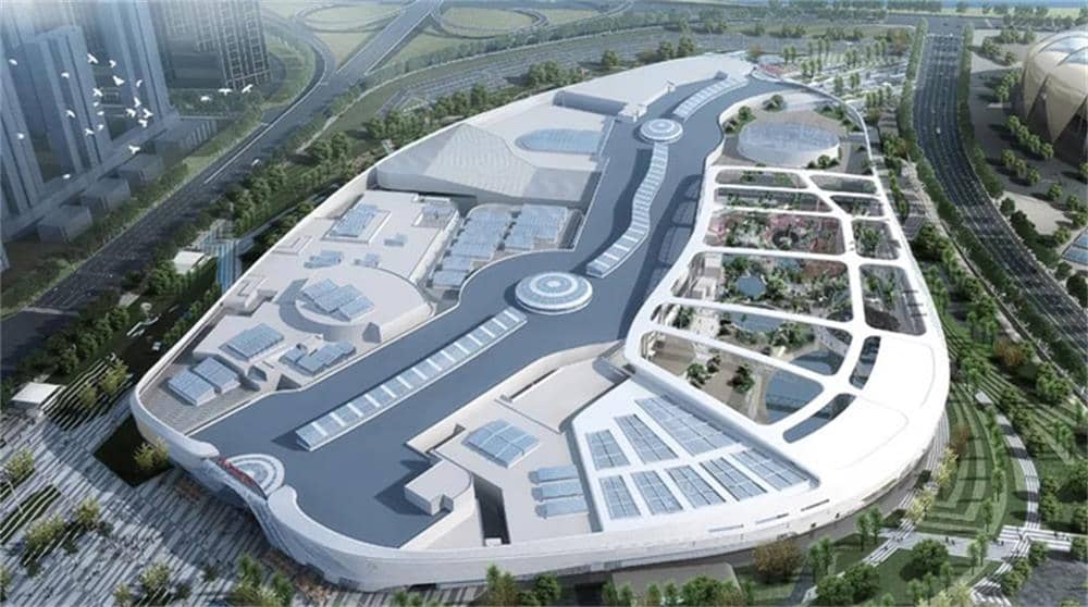 百分之百国产设备的兰州万达水上乐园建设全面提速