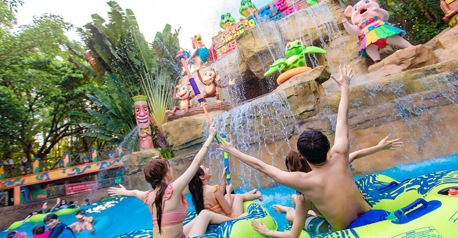长隆水上乐园：百变乐园 一站体验全部