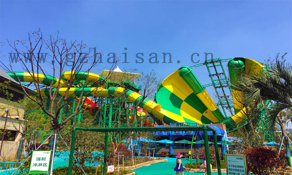 水上游乐设施的安置要点